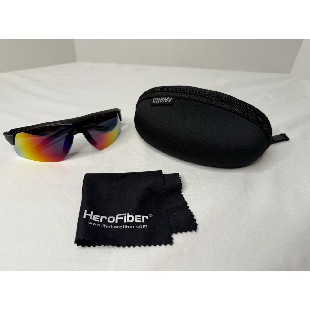 Rawlings RY2001 Sport Sunglasses Black Mirrored Shield
